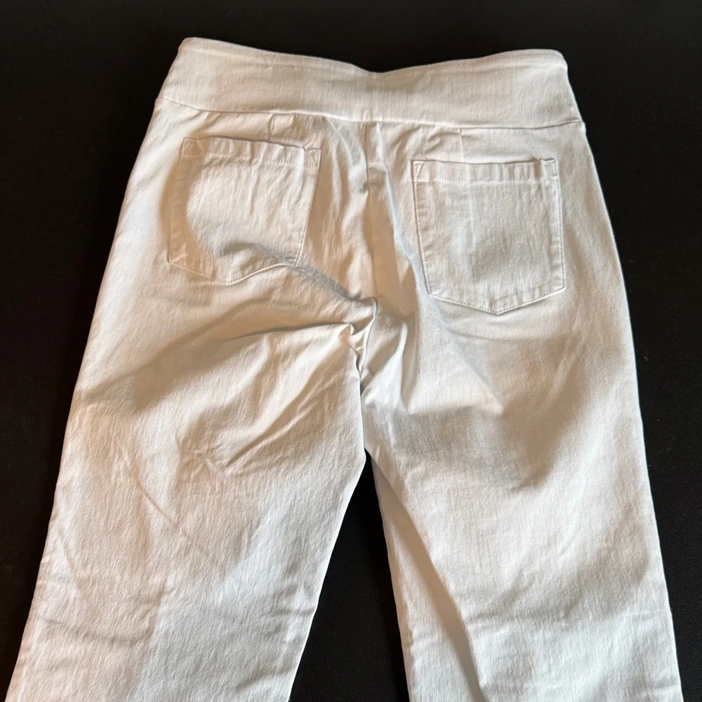 J McLaughlin Women’s White Pants - Slim Fit White Leggings - Picture 4 of 5